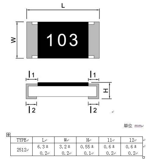 2512貼片電阻